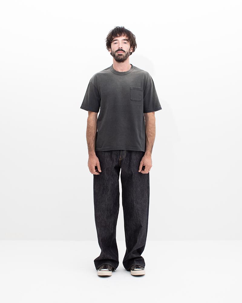 visvim 25SS JUMBO TEE S/S CRASH NAVY 3番 JUMBO TEE S/S CRASH | Visvim Official North American Web Store